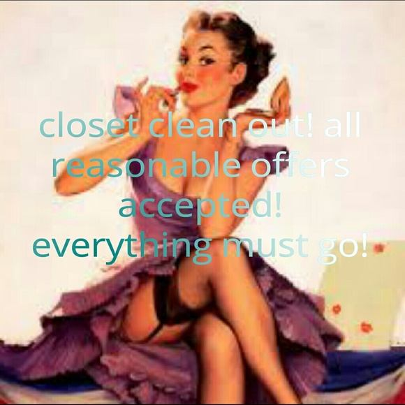 CLOSET CLEAR OUT, EVERYTHING MUST GO!