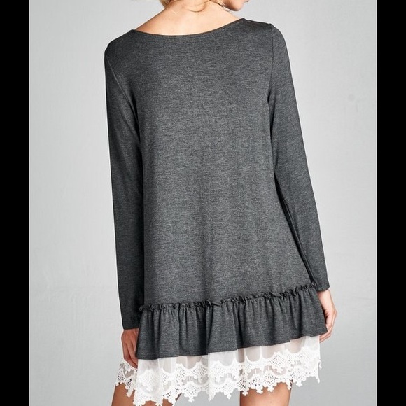 Last one 🆕Remington Grey Tunic Dress - Picture 4 of 4