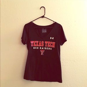 Under Armor Texas Tech v-neck t-shirt
