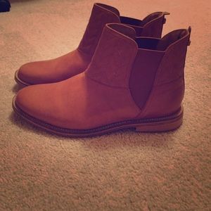 J Shoes Rosalie Leather Booties, Women's 9.5