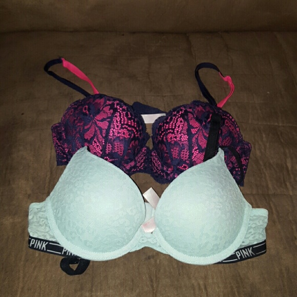 Victoria secret pink bras