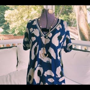Zara floral print blouse