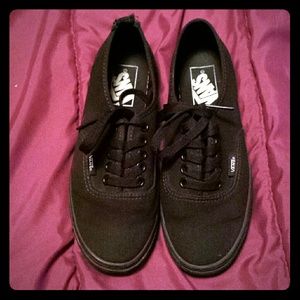 Black Vans NWOT