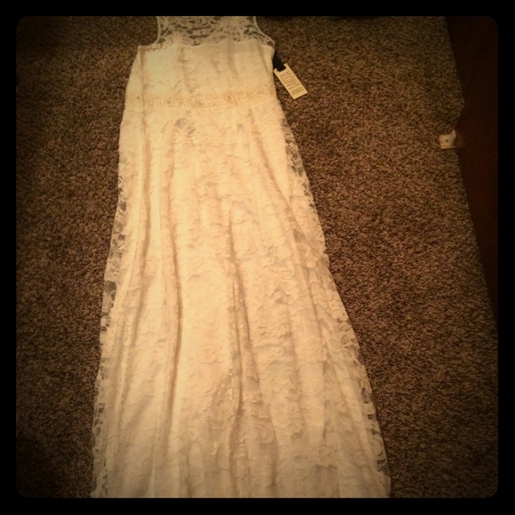 Lace wedding/ special occasion dress. Size 2