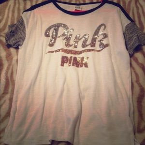 PINK VS sequin shirt BEST OFFER