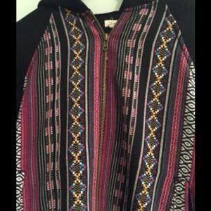 Black Hoodie with tribal design