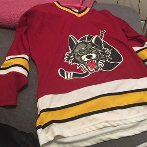 Chicago Wolves hockey Jersey