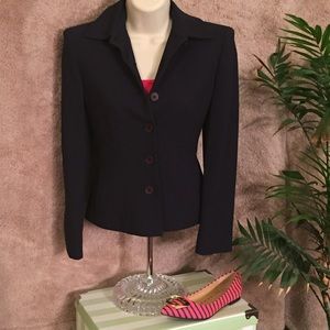 Jones New York Black Blazer Sz 2P