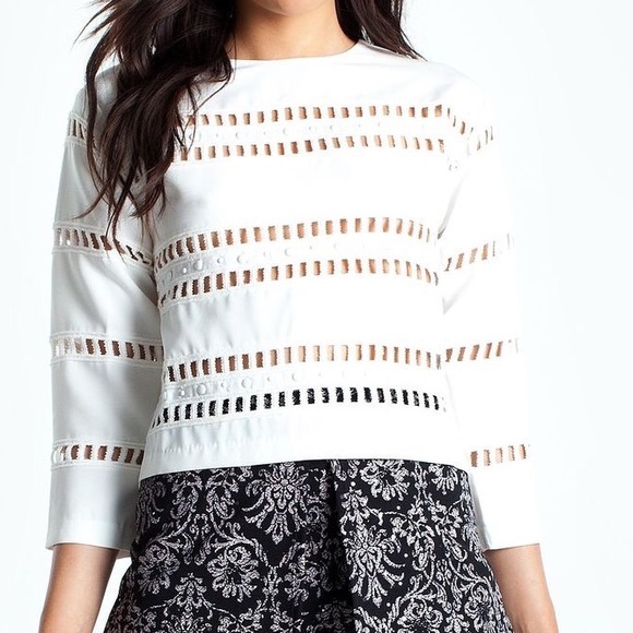Studded boxy top