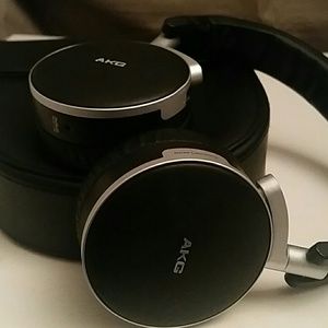 AKG noise cancelling headphones
