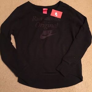 Nike black sweater