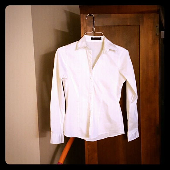 The Limited Tops - CLOSET CLEAN-OUT Limited White blouse small