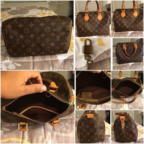 Authentic Louis Vuitton Speedy Satchel