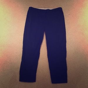 Jcrew stretch khaki work pants (navy)