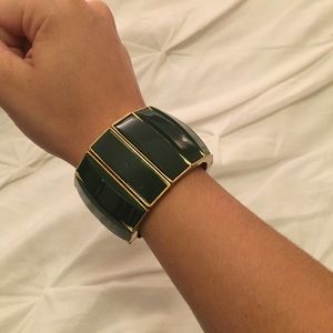 Dark green and gold bracelet!