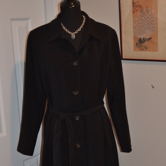 Jones New York Full Length Coat Removable Lining