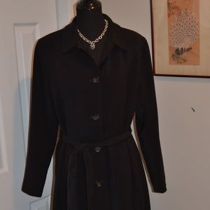 Jones New York Full Length Coat Removable Lining