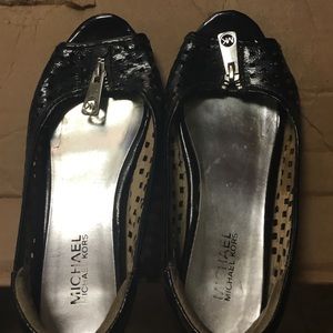 Black Michael Kors flats