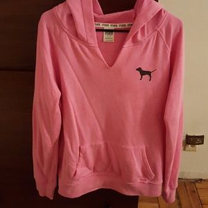 Pink hoodie