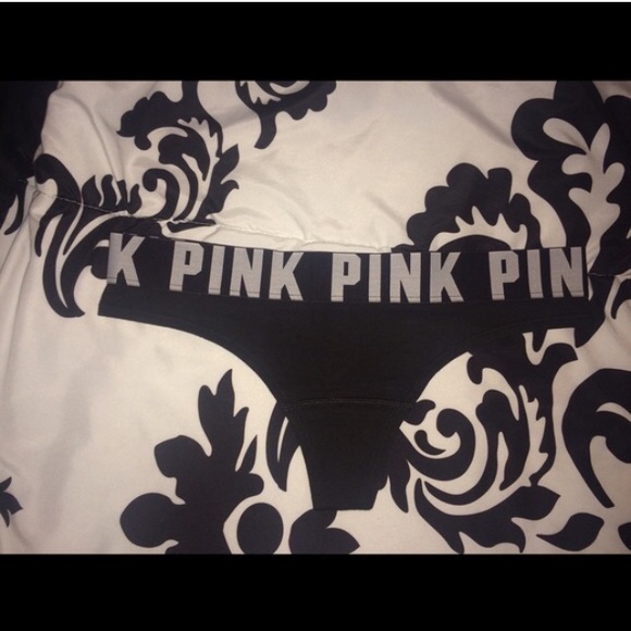 Nip vs pink logo thong