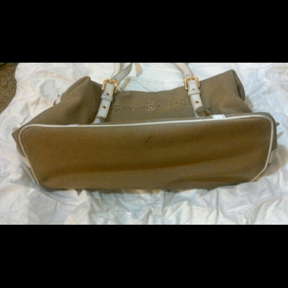 Cognac colored Prada bag with purse case - Picture 2 of 3