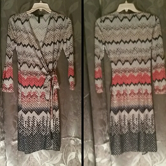 BCBG wrap dress