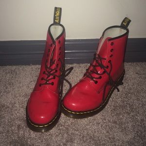 Red Doc Martens