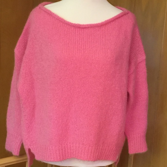 Juicy couture oversized sweater- off the shoulder.