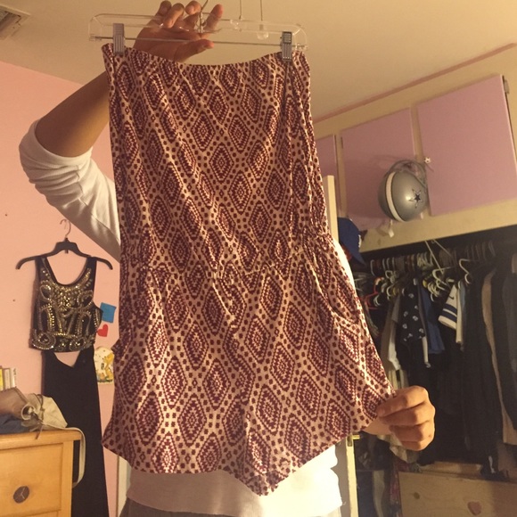 🔺Red and white romper🔻