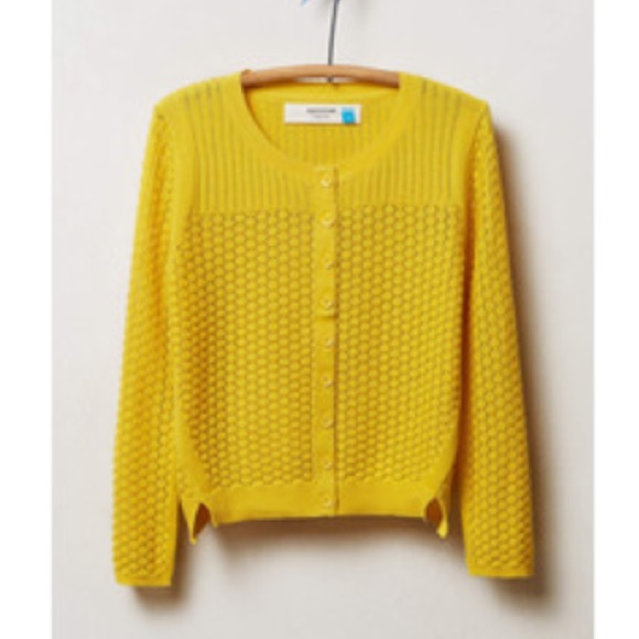 Anthropologie Sweaters - NWOT Anthropologie Midi Pointelle Cardigan