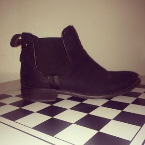 Black Steve Madden Ankle Boots