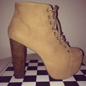 Jeffery Campbell Taupe Lita