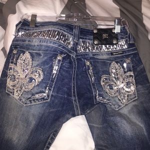 Gently worn miss me jeans