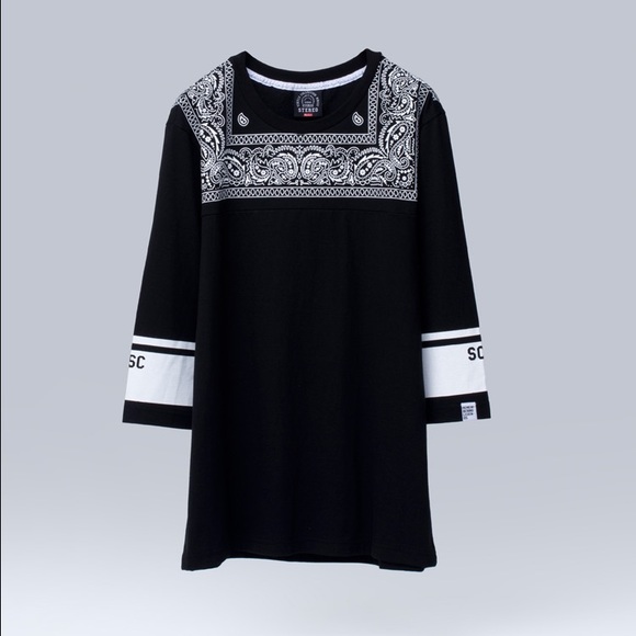STEREO VINYLS COLLECTION paisley football top