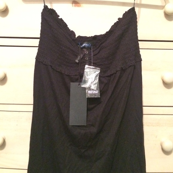 Cute Buffalo strapless cover up