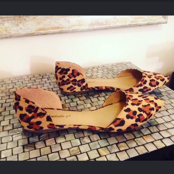 Leopard Print Flats