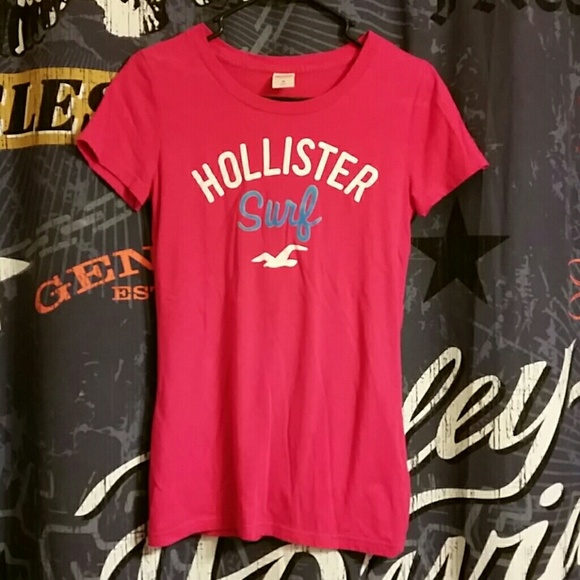 Pink Hollister medium top