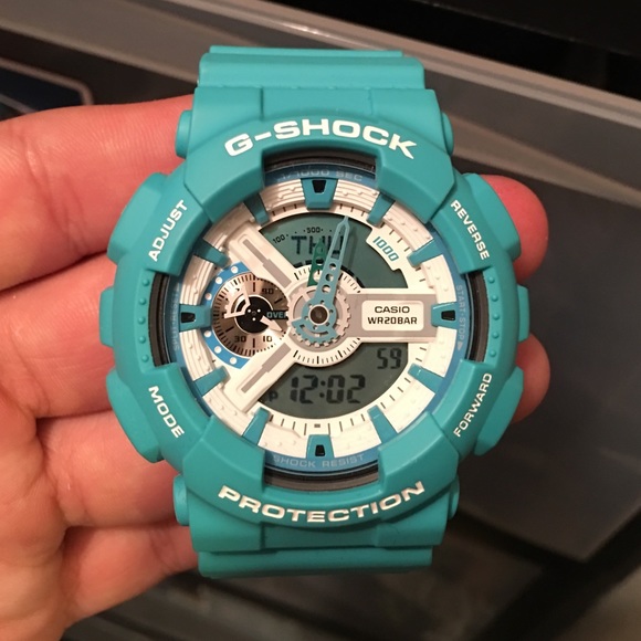 g shock turquoise