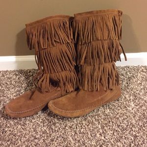 Fringe boots!