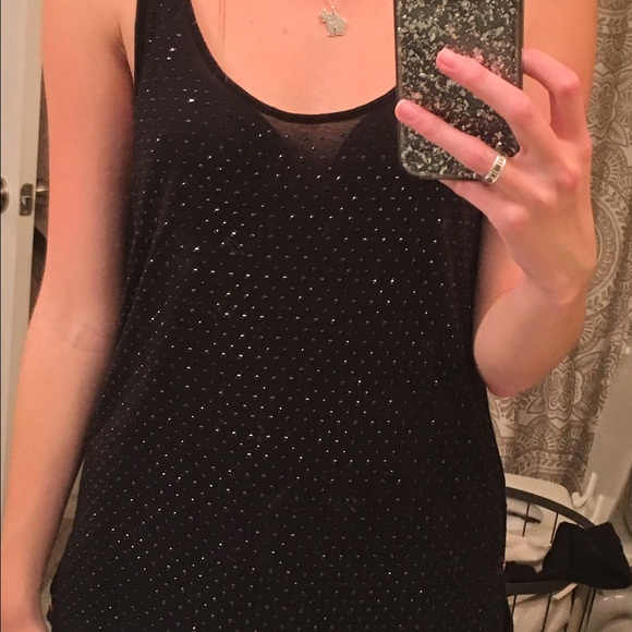 Black Haute Hippie Tank