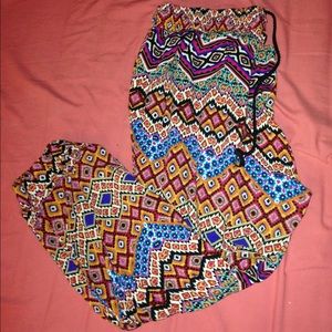 Cute tapered flowy pants