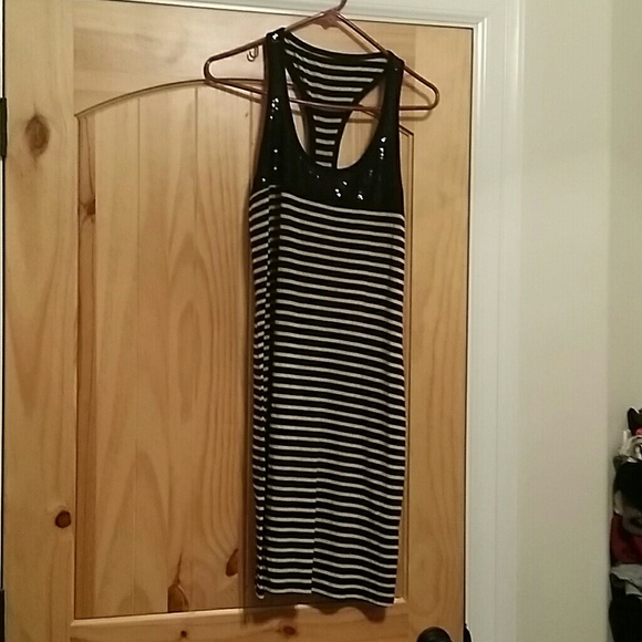 Short razorback dress