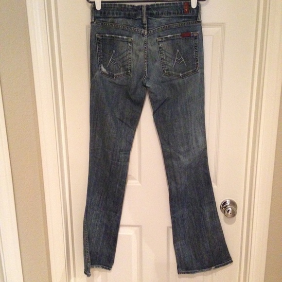 7 for all mankind A pocket jeans size 27 - Picture 3 of 4