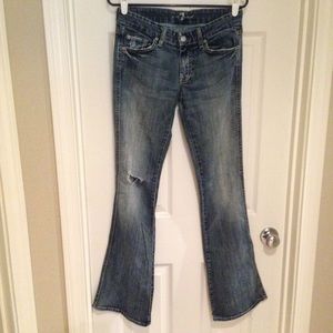7 for all mankind A pocket jeans size 27