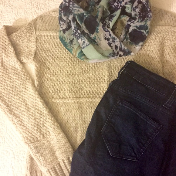 Knit Oatmeal Sweater