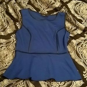 Royal blue top