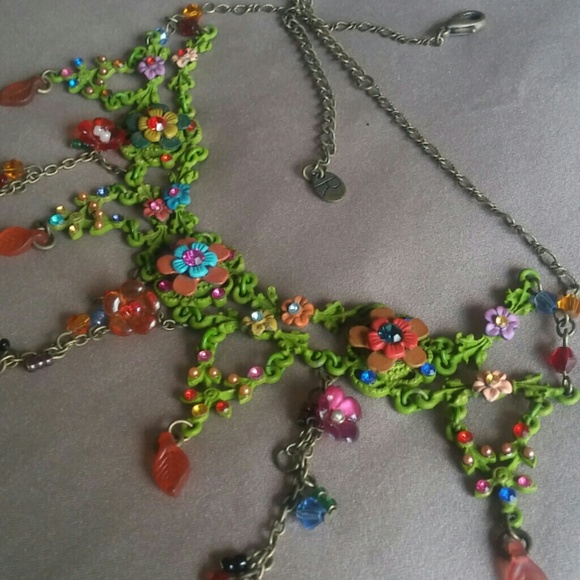 VINTAGE! Choker - Whimsical Metal Art in 3D