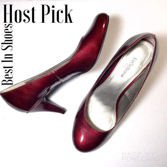 Liz Claiborne Shoes - Liz Claiborne Flex Red Heels