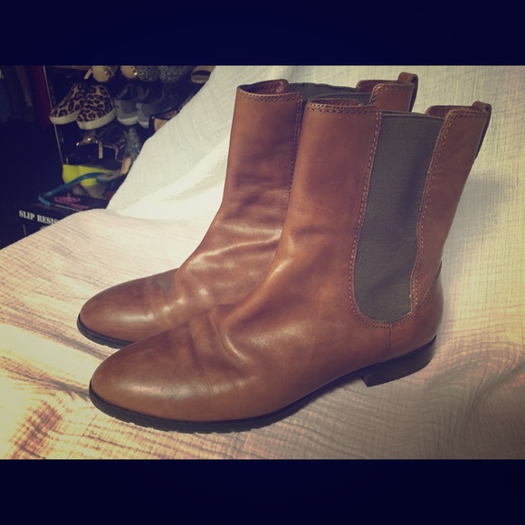 Cole Haan Nike Air Short Boot Tan Size 10