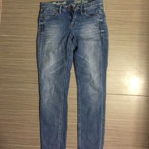 Madewell Skinny Skinny Jeans - 26" hem